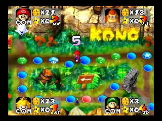 Mario Party (Europe) (En,Fr,De) In game screenshot